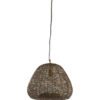 Hanglamp antiek brons metalen draadjes