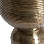 Metalen pot antiek goud