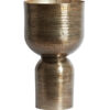 Pot decoratie antiek goud metaal