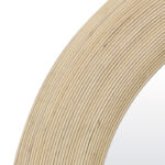 Rotan ronde spiegel