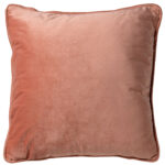 Sierkussen polyester roze vierkant