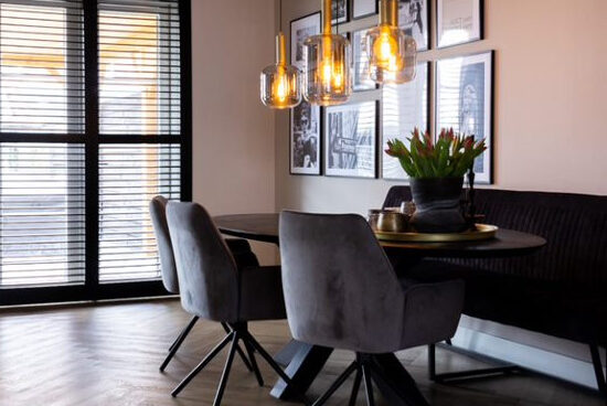 inspiratie-eethoek met eetkamerbank