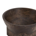 Hout bakje bruin
