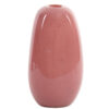 Vaas rond glas roze