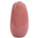 Vaas rond glas roze