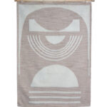 Wandkleed naturel polyester