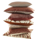 claudi sierkussens marsala dieprood luxe