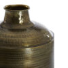 Antiek bronzen vaas metaal rond