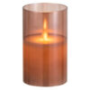 Bruin glazen ledlamp
