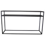 Sidetable zwart metaal