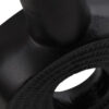 ornament zwart met relief rond metaal