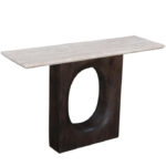 sidetable met organische poot