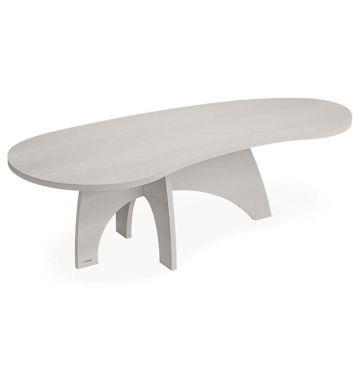 Eettafel hout eiken organisch