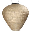 Lantaarn goud printje plastic