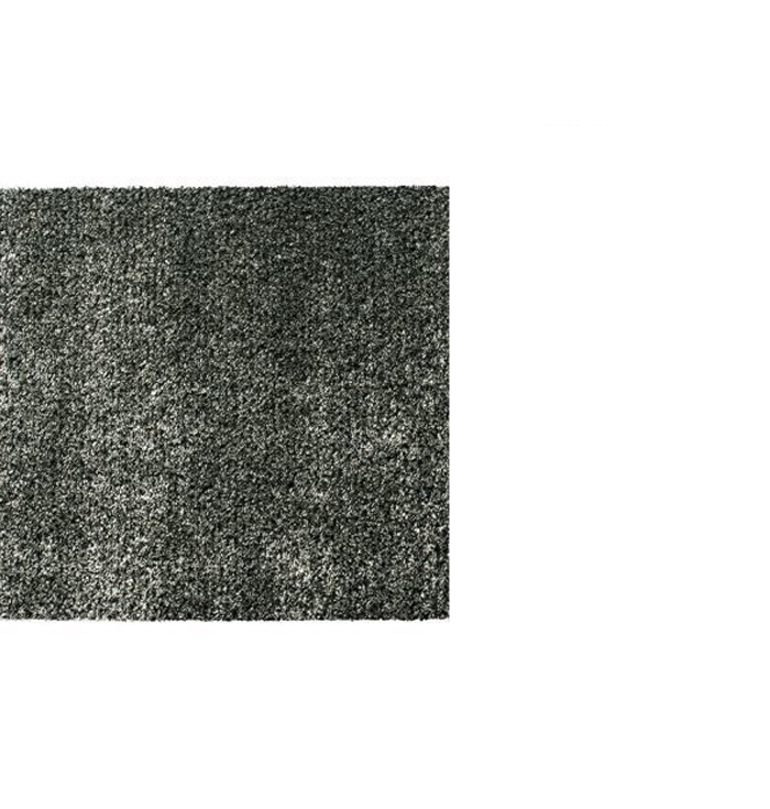 Polypropeen polyester zwart vloerkleed