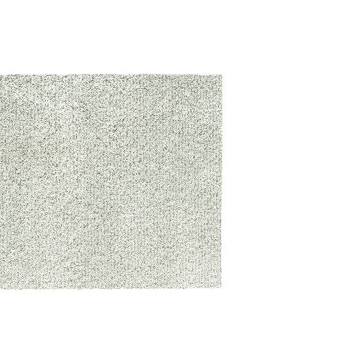 Vloerkleed hoogpolig polyester beige