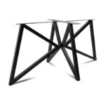 Zwart metalen onderstel