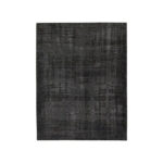 Vloerkleed antraciet acryl laagpolig