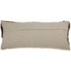 Katoenen sierkussen bruin beige leger
