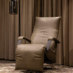 Leren verstelbaar fauteuil