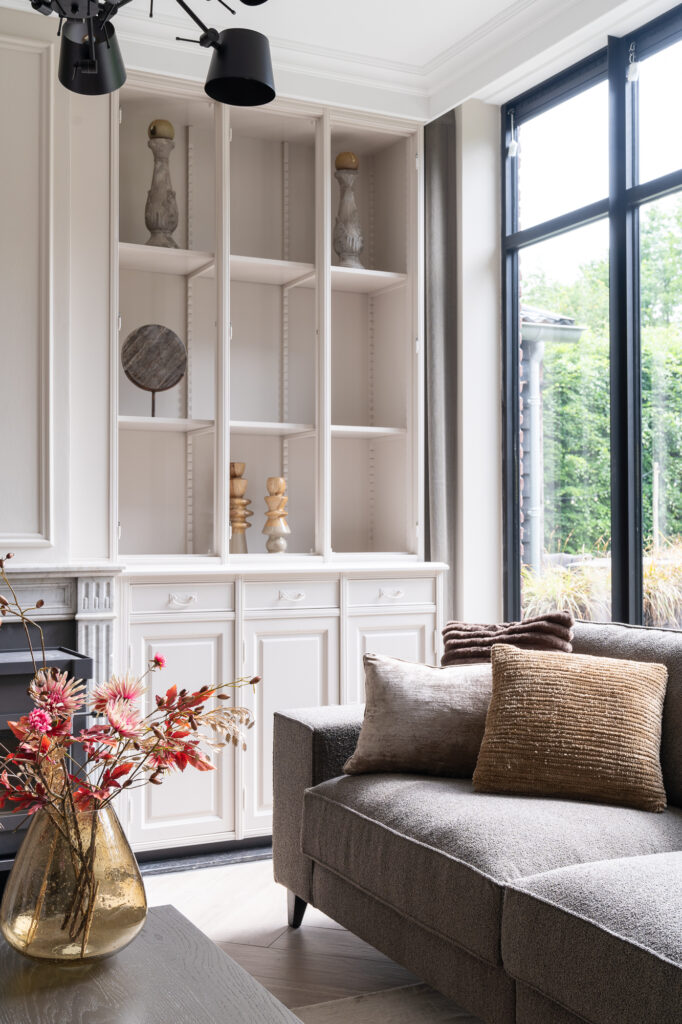 Binnenkijken bij klanten van woonwinkel, wooninspiratie inrichten van woonkamer