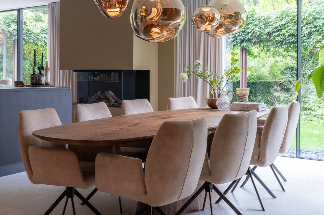 eettafel stoelen met armleuning