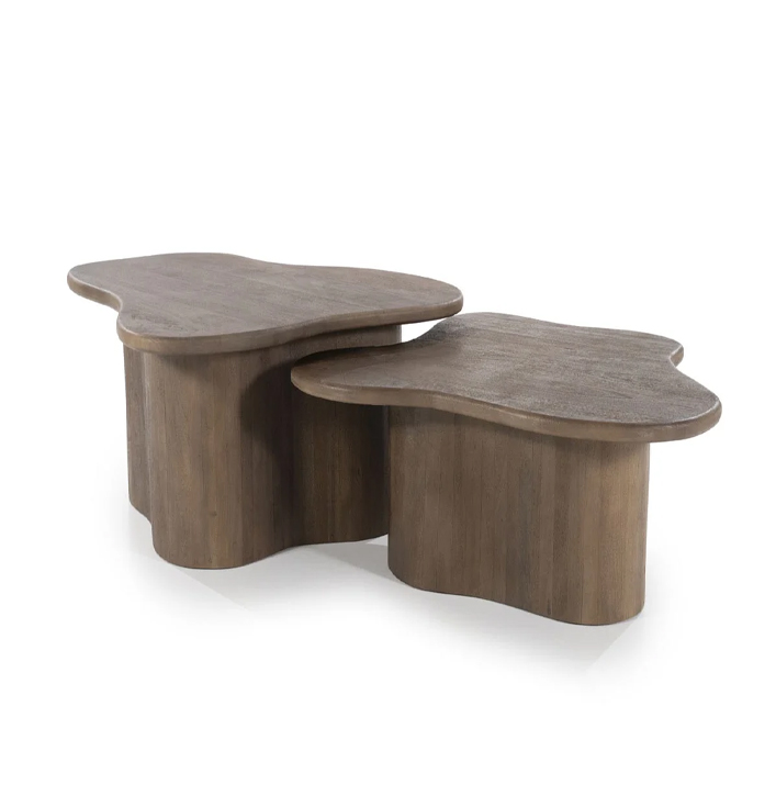 salontafel bruin hout