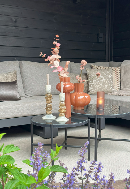 Veranda decoreren accessoires gezellig