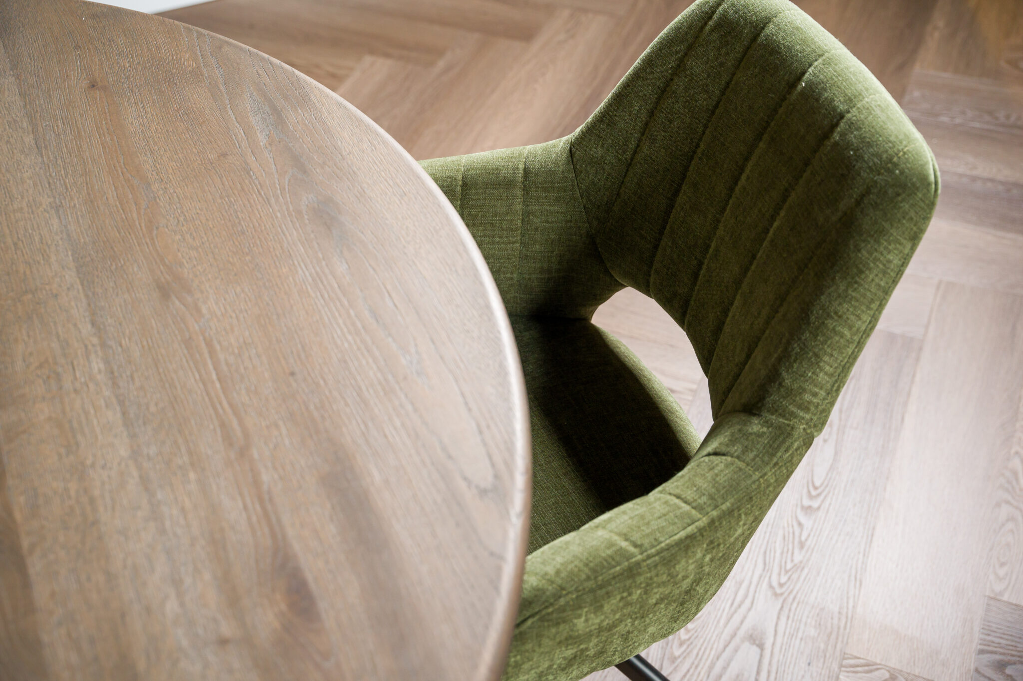 groene eetkamerstoel