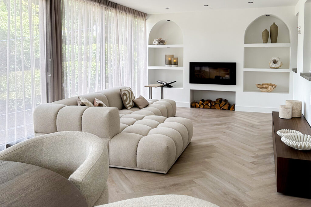 Serre hoekbank rustgevend