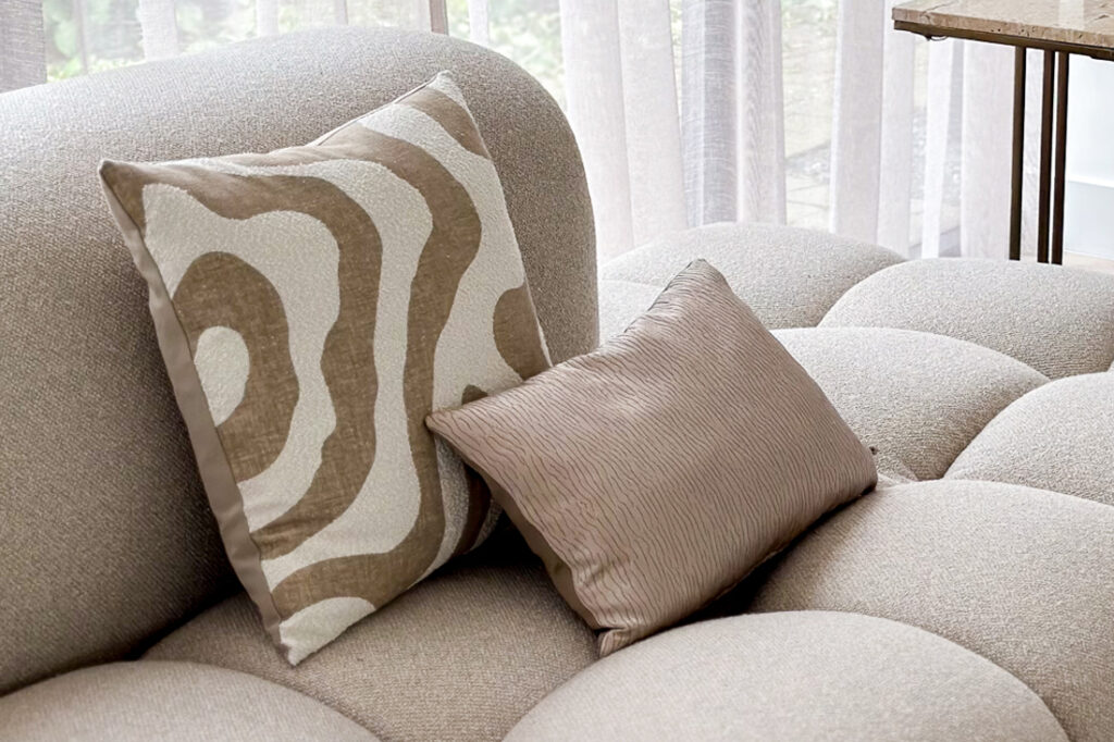 Sierkussens luxe stof