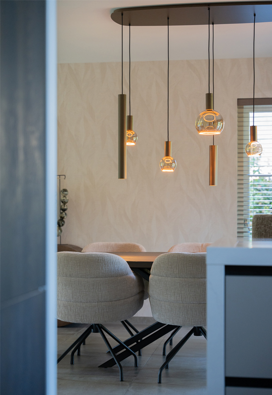 Eethoek sfeervol gezellig