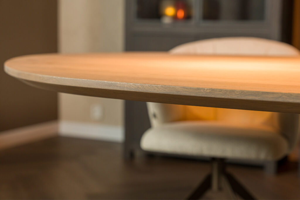 Eettafel verjongd radafwerking