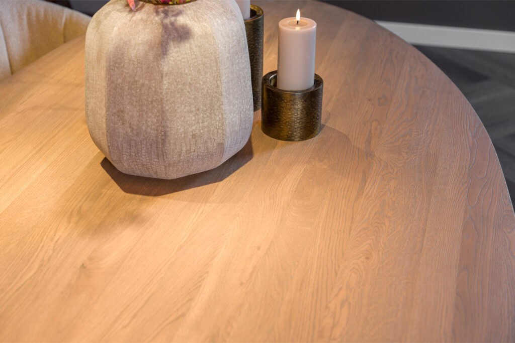 Naturel eiken licht hout eettafel