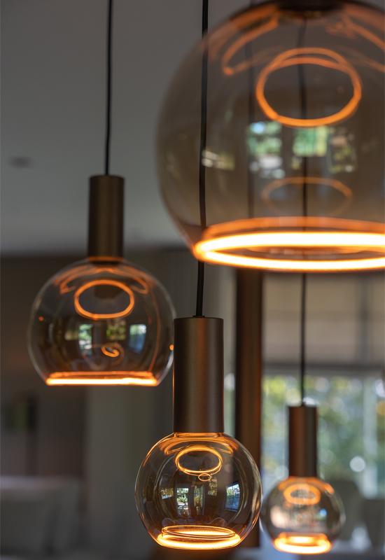 Sfeervolle hanglamp speels