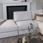 Leefhoek beige stof royale bank