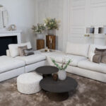 stoffen hoekbank grijs beige