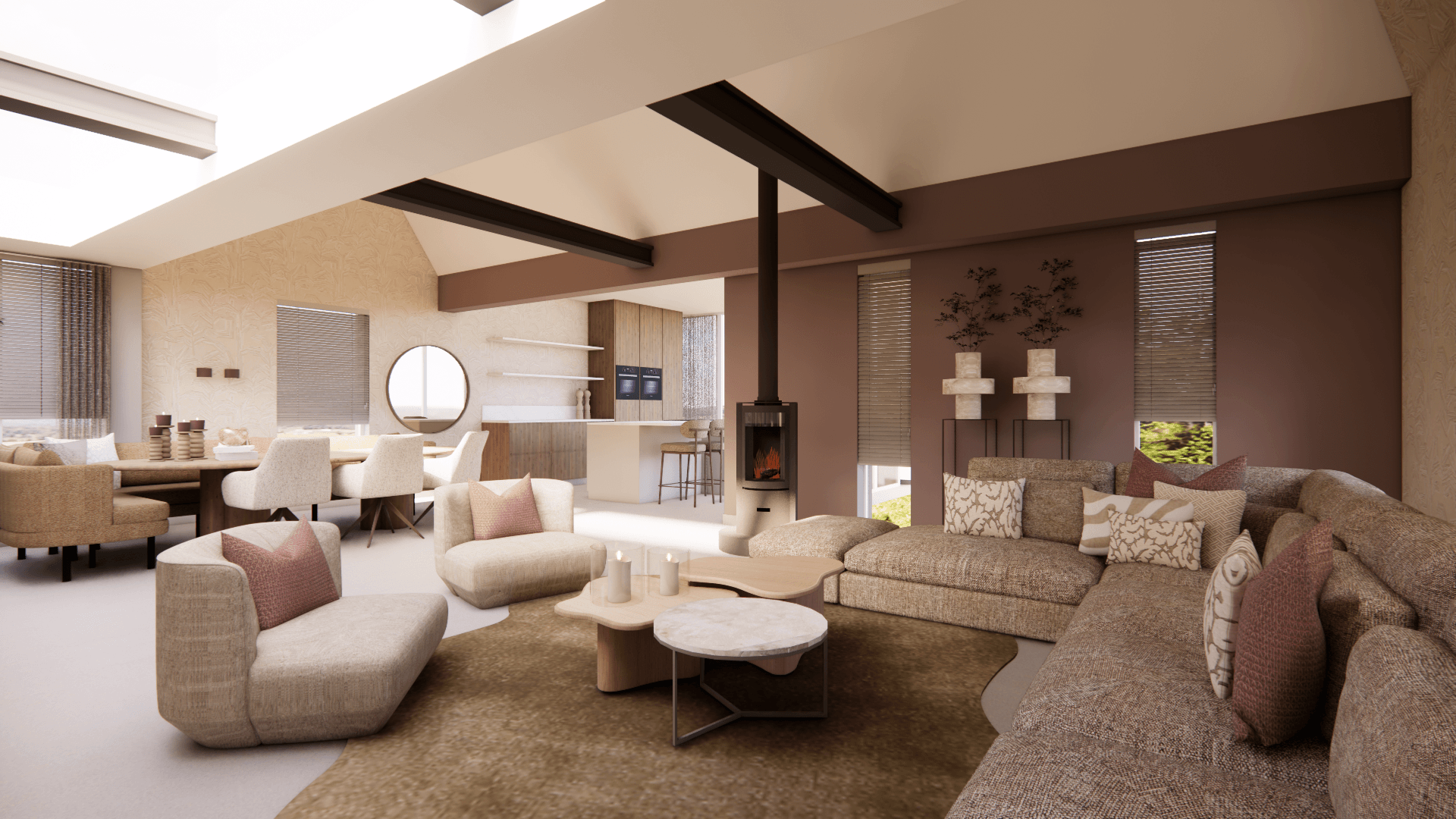 3D interieur ontwerp-render advies
