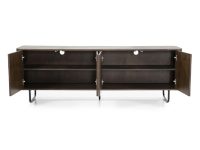 4-deurs dressoir hout bruin