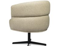 eetkamerstoel beige ronde vormen