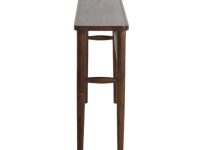 Bruin hout rechthoekige sidetable