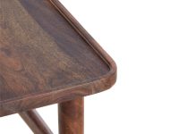 Bruin houten sidetable