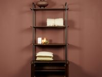 Deurtjes wandkast bruin hout
