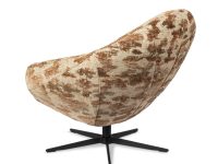 Draaibare fauteuil patroon op stof