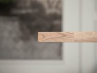 Eettafel licht eiken recht afgewerkt