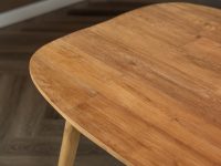 Eiken houten eettafel