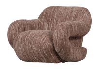 Fauteuil oudroze polyeter