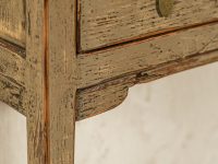 Groen sidetable hout