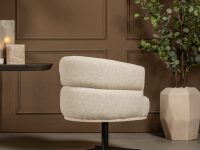 Horzinontale stiknaad eetkamerstoel rugleuning