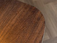 Hout bruin eettafel